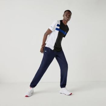 Lacoste SPORT Tennis trackpants in fleece Pánské - Trekingové Kalhoty Tmavě Blankyt Blankyt | CZ-aZV